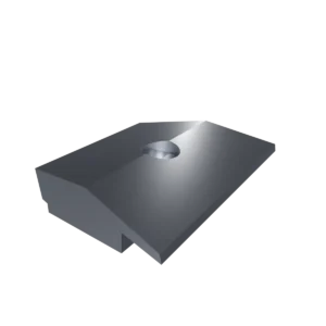 ZAGĘSZCZARKA Docisk noża 113x83x34 (do noża 116x30x8)